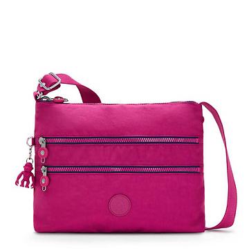 Kipling Alvar Crossbodytassen Roze Fuchsie | BE 1066BE